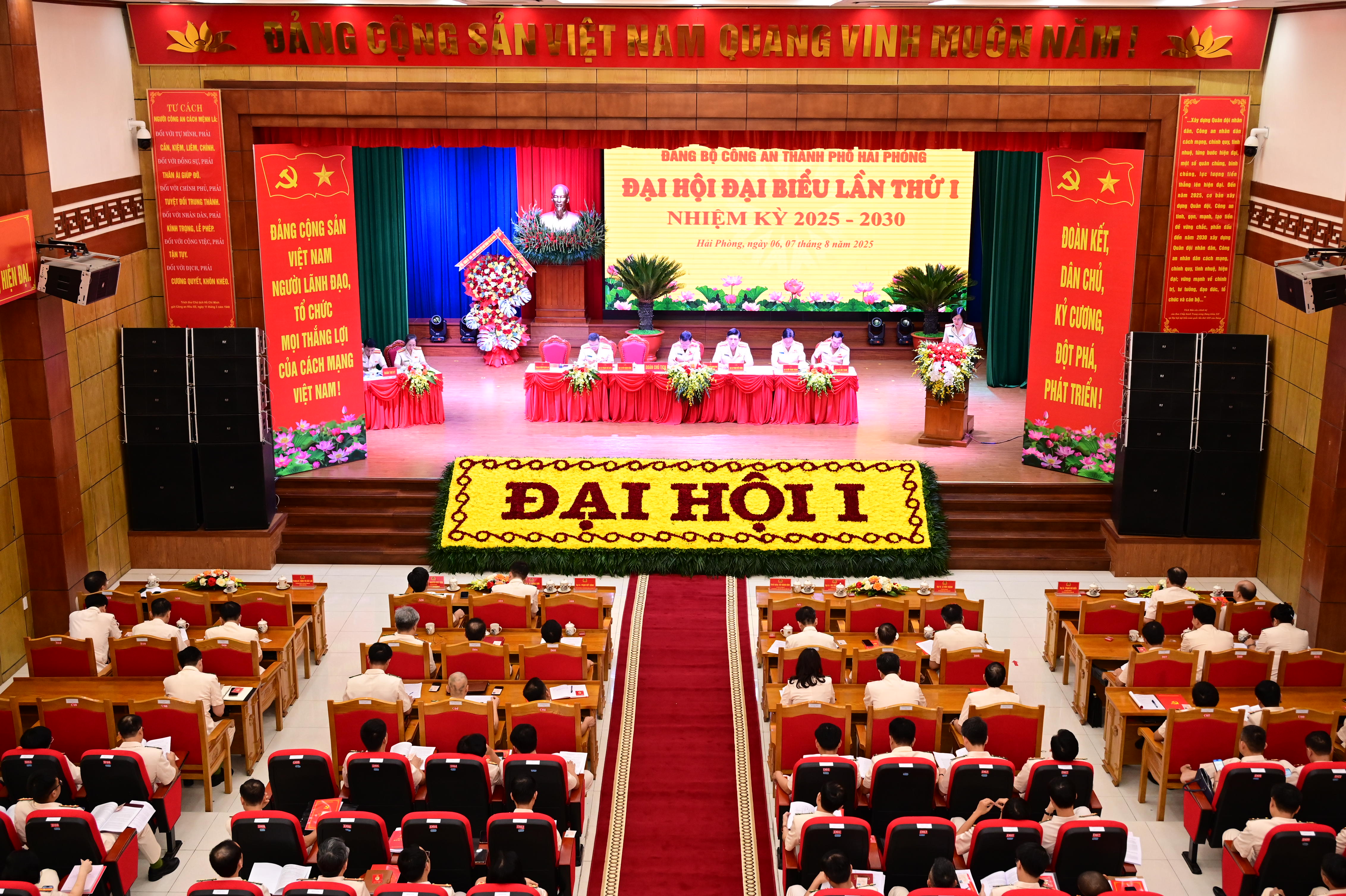 Phiên trù bị Đại hội đại biểu Đảng bộ CATP Hải Phòng lần thứ I, nhiệm kỳ 2025 – 2030